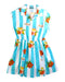 A Blue Short Sleeve Dresses from Kenzo in size 8Y for girl. (Front View)