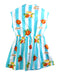 A Blue Short Sleeve Dresses from Kenzo in size 8Y for girl. (Back View)