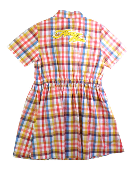 A Multicolor Short Sleeve Dresses from Kenzo in size 8Y for girl. (Back View)