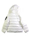 A White Puffer/Quilted Coats & Outerwear from Moncler in size 6T for girl. (Back View)