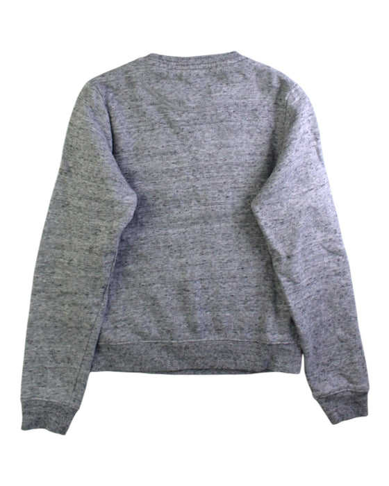 A Grey Crewneck Sweatshirts from Little Marc Jacobs in size 10Y for girl. (Back View)