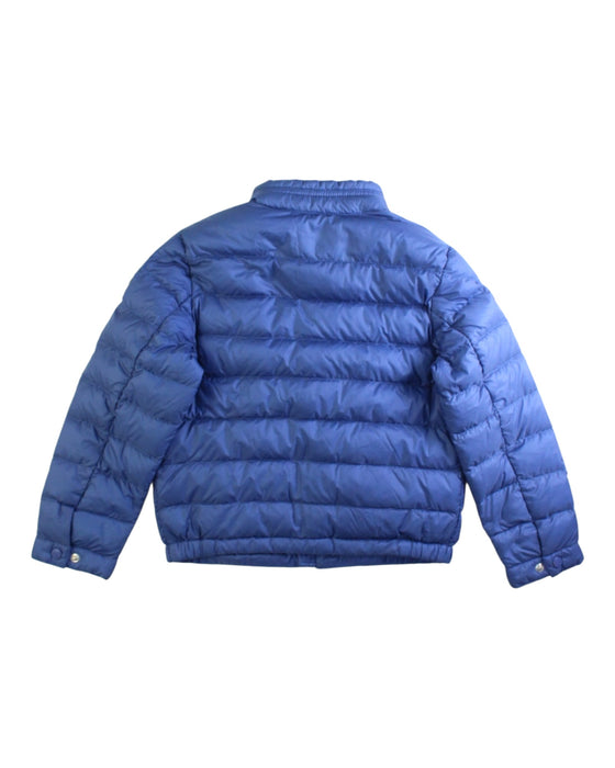 A Blue Puffer/Quilted Coats & Outerwear from Moncler in size 6T for neutral. (Back View)