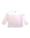 A Pink Long Sleeve T Shirts from Petit Bateau in size 6T for girl. (Front View)