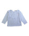 A Blue Long Sleeve T Shirts from Blue Dog Baby in size 6T for girl. (Front View)