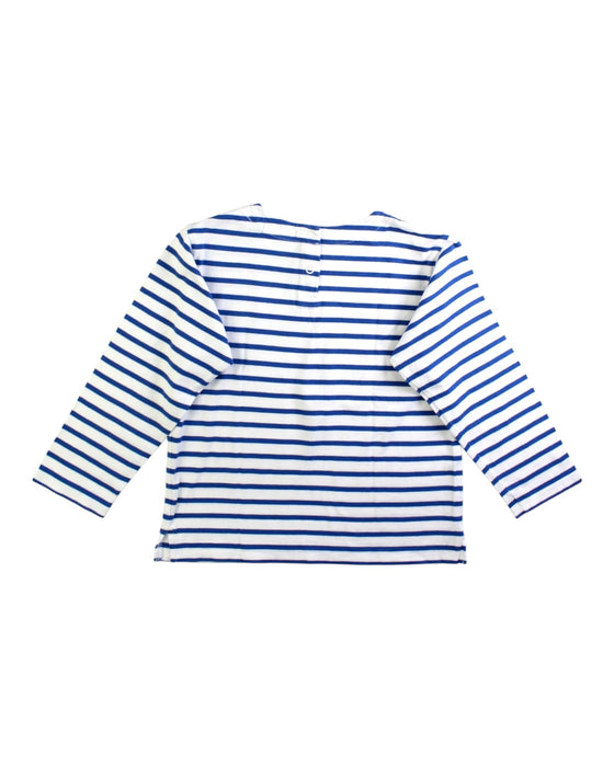 A Blue Long Sleeve T Shirts from Blue Dog Baby in size 6T for girl. (Back View)