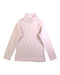 A Ivory Long Sleeve Tops from Petit Bateau in size 6T for girl. (Back View)