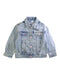 A Blue Lightweight Jackets from Balabala in size 4T for girl. (Front View)