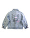 A Blue Lightweight Jackets from Balabala in size 4T for girl. (Back View)