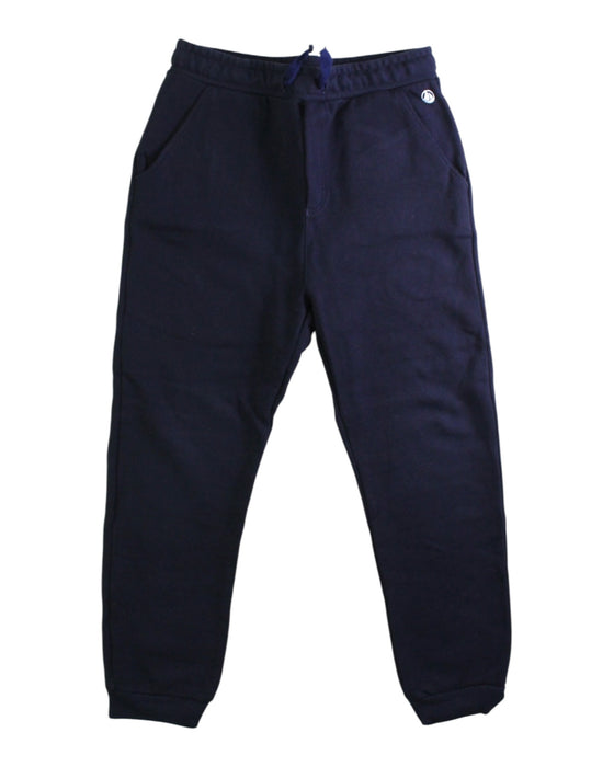 A Navy Sweatpants from Petit Bateau in size 8Y for neutral. (Front View)