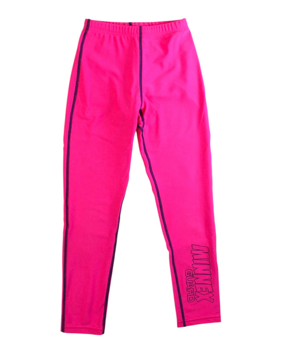 A Pink Active Pants from Minnex in size 4T for girl. (Front View)