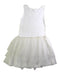 A White Sleeveless Dresses from Tutu Du Monde in size 6T for girl. (Back View)