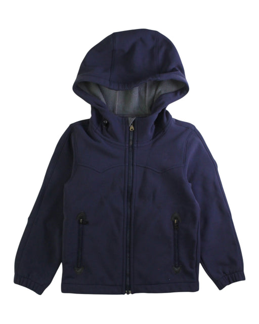 A Navy Lightweight Jackets from Aigle in size 6T for boy. (Front View)