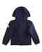 A Navy Lightweight Jackets from Aigle in size 6T for boy. (Back View)