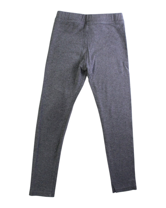 A Grey Leggings from Crewcuts in size 6T for girl. (Back View)