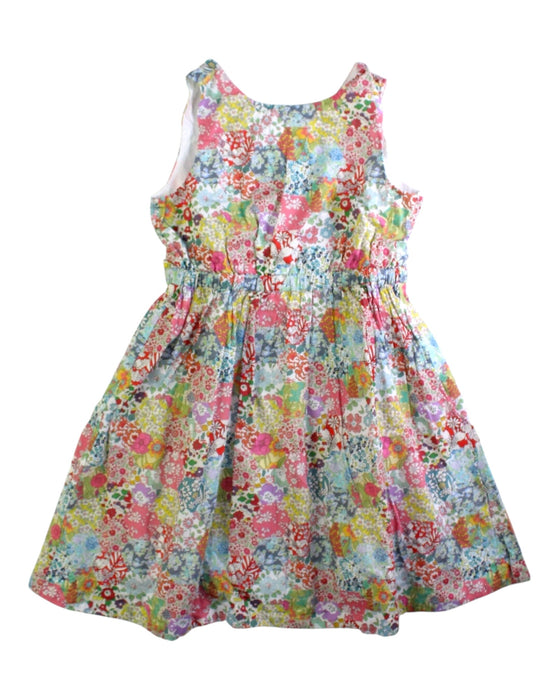 A Multicolour Sleeveless Dresses from J.Crew in size 5T for girl. (Front View)