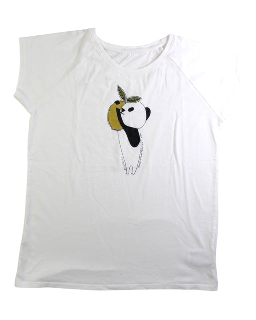 A White Short Sleeve T Shirts from Bonpoint in size 8Y for girl. (Front View)