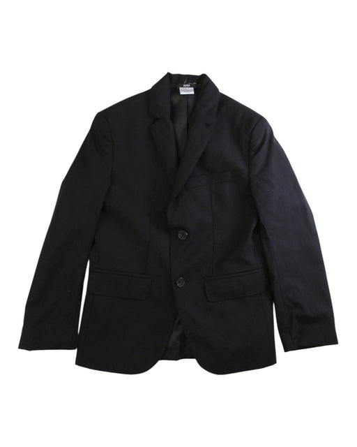 A Black Blazers from Boss in size 6T for boy. (Front View)