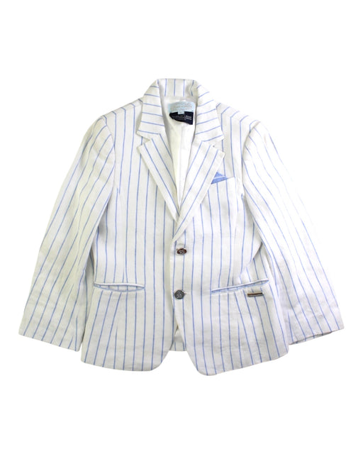 A White Blazers from Nicholas & Bears in size 6T for boy. (Front View)