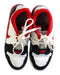 A Red Sneakers from Air Jordan in size 10Y for boy. (Back View)