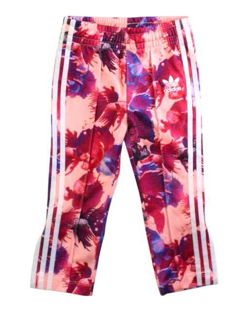 A Pink Casual Pants from Adidas in size 2T for girl. (Front View)