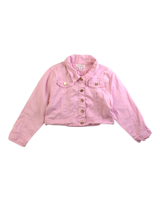 A Pink Lightweight Jackets from Nanette Lepore in size 4T for girl. (Front View)