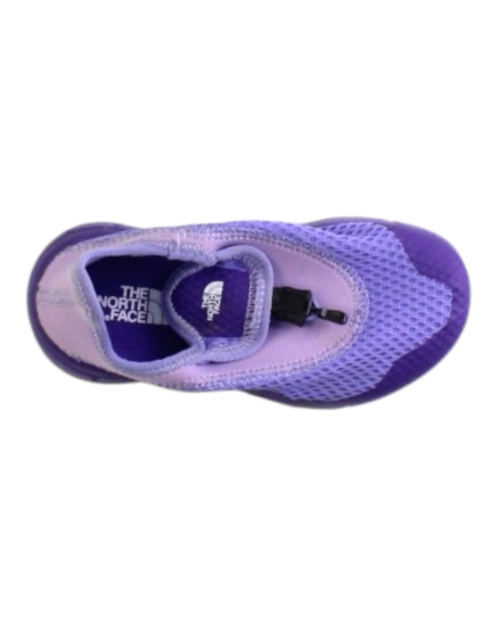 A Purple Aqua Shoes from The North Face in size 5T for neutral. (Front View)