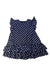 A Navy Sleeveless Dresses from Mayoral in size 4T for girl. (Front View)