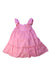 A Pink Sleeveless Dresses from Paz Rodriguez in size 5T for girl. (Front View)