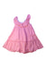 A Pink Sleeveless Dresses from Paz Rodriguez in size 5T for girl. (Back View)