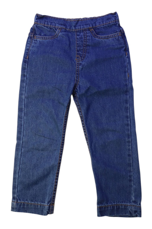 A Blue Casual Pants from Pehr in size 2T for boy. (Front View)