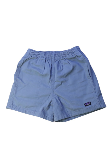 A Blue Shorts from Patagonia in size 3T for boy. (Front View)