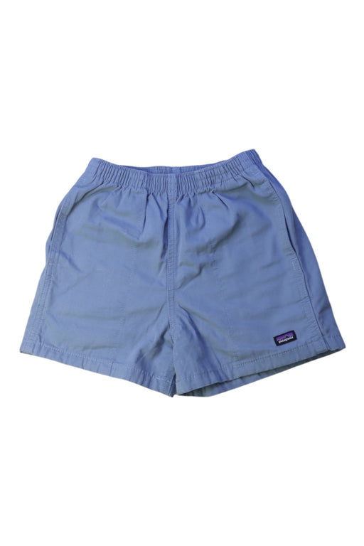 A Blue Shorts from Patagonia in size 3T for boy. (Front View)
