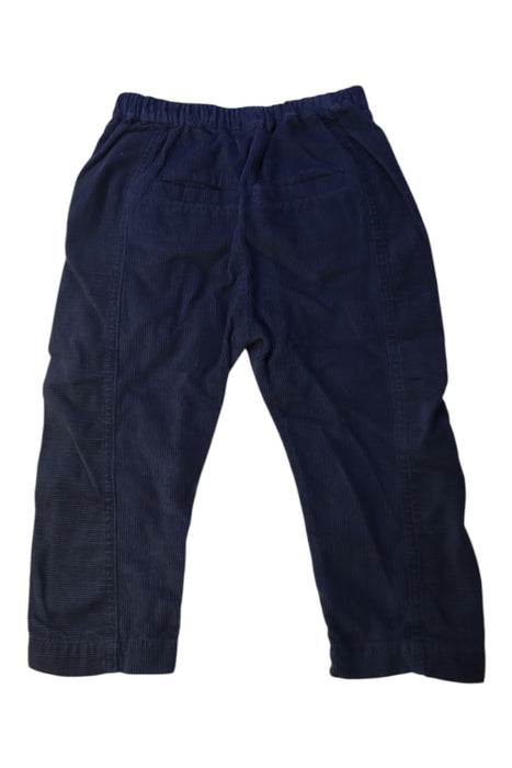 A Navy Casual Pants from Pehr in size 2T for boy. (Back View)