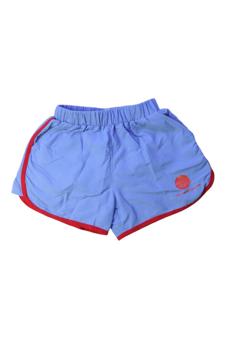 A Blue Shorts from We Are Kids in size 4T for girl. (Front View)