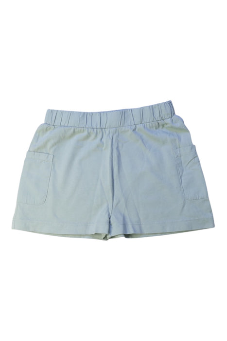 A Blue Shorts from Pehr in size 3T for boy. (Front View)