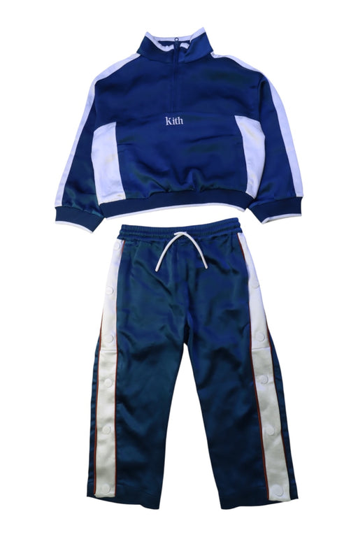 A Navy Pants Sets from Kith in size 3T for boy. (Front View)