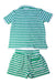 A Green Shorts Sets from Minnow in size 3T for boy. (Back View)