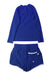 A Blue Swim Sets from Minnow in size 3T for boy. (Back View)