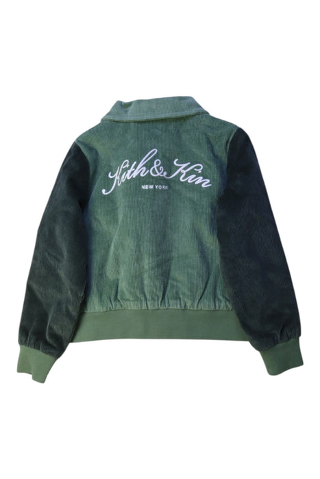 A Green Lightweight Jackets from Kith in size 2T for boy. (Back View)
