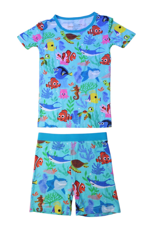 A Multicolour Pyjama Sets from Little Sleepies in size 4T for boy. (Front View)