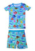A Multicolour Pyjama Sets from Little Sleepies in size 4T for boy. (Front View)