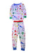 A Multicolour Pyjama Sets from Little Sleepies in size 3T for boy. (Front View)