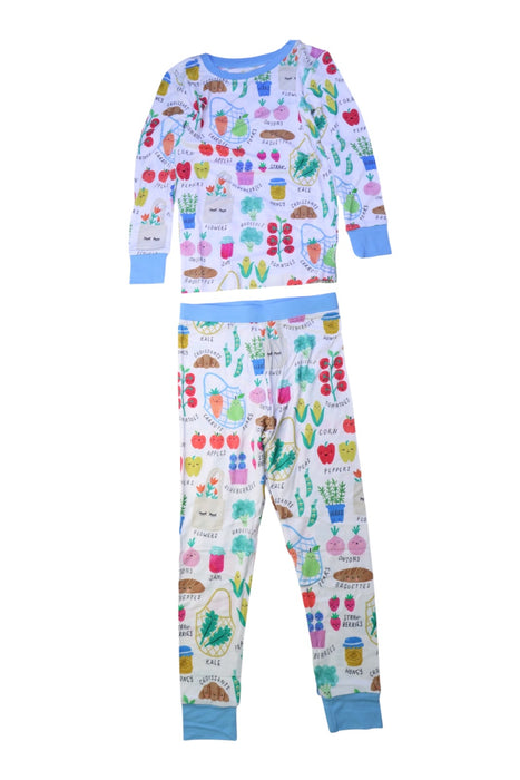 A Multicolour Pyjama Sets from Little Sleepies in size 4T for boy. (Front View)
