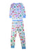 A Multicolour Pyjama Sets from Little Sleepies in size 4T for boy. (Back View)