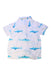 A White Short Sleeve Shirts from Pepita & Me in size 4T for boy. (Back View)