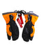 A Orange Gloves & Mittens from Hestra in size 4T for neutral. (Back View)