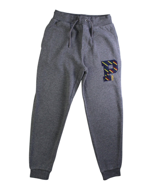A Grey Sweatpants from Polo Ralph Lauren in size 8Y for boy. (Front View)