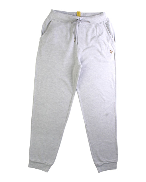 A Grey Sweatpants from Polo Ralph Lauren in size 8Y for boy. (Front View)
