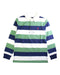 A Green Long Sleeve Polos from Polo Ralph Lauren in size 10Y for boy. (Front View)