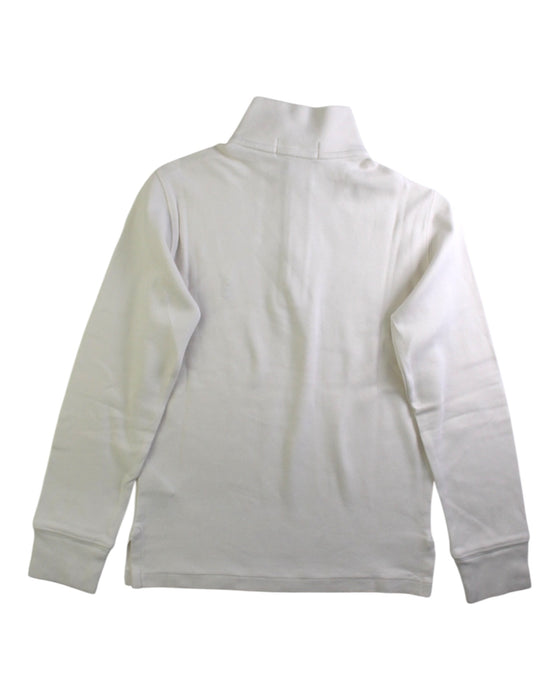 A White Long Sleeve Tops from Polo Ralph Lauren in size 8Y for boy. (Back View)
